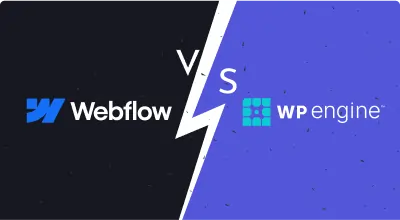 Webflow vs WP Engine comparison