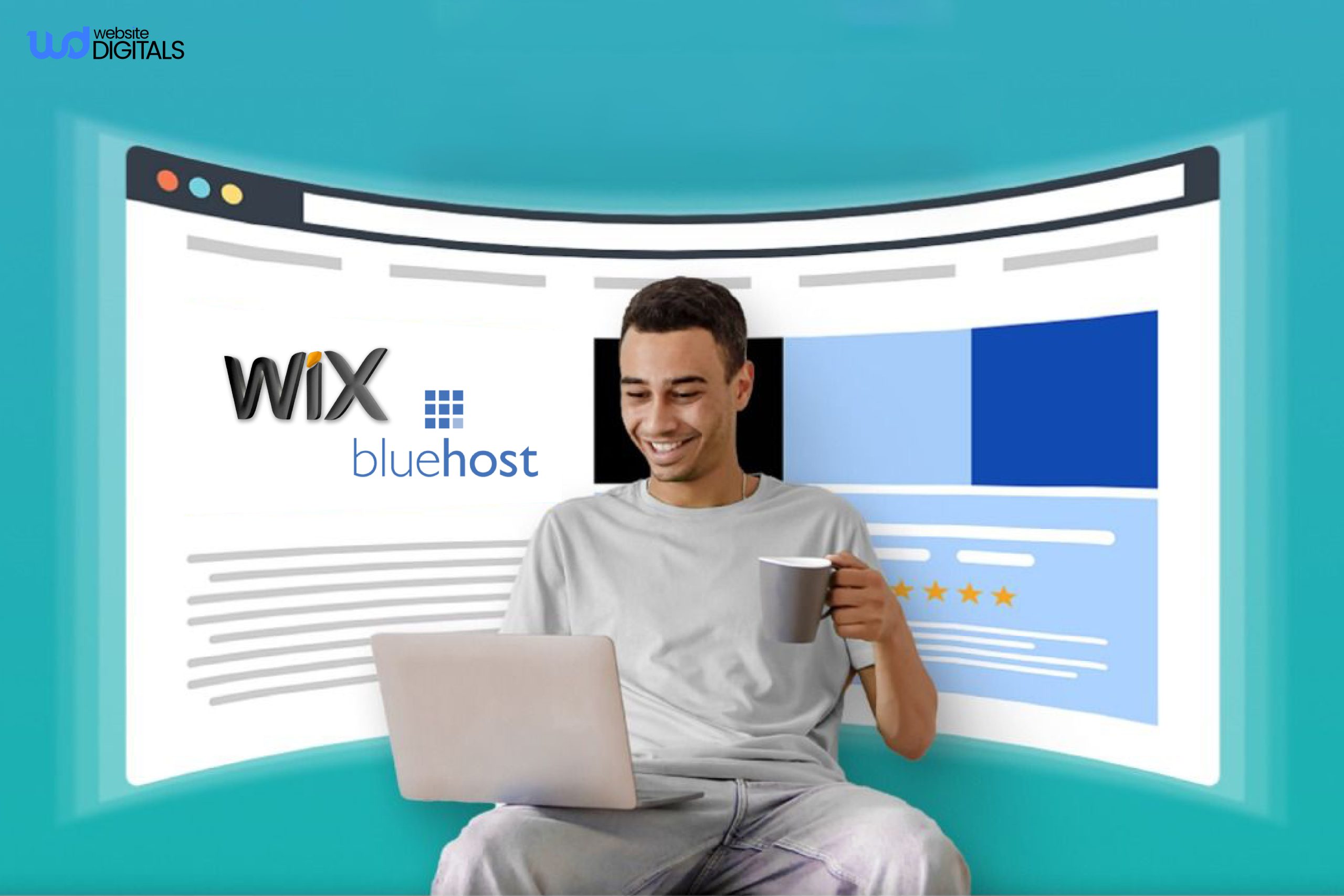 bluehost vs wix