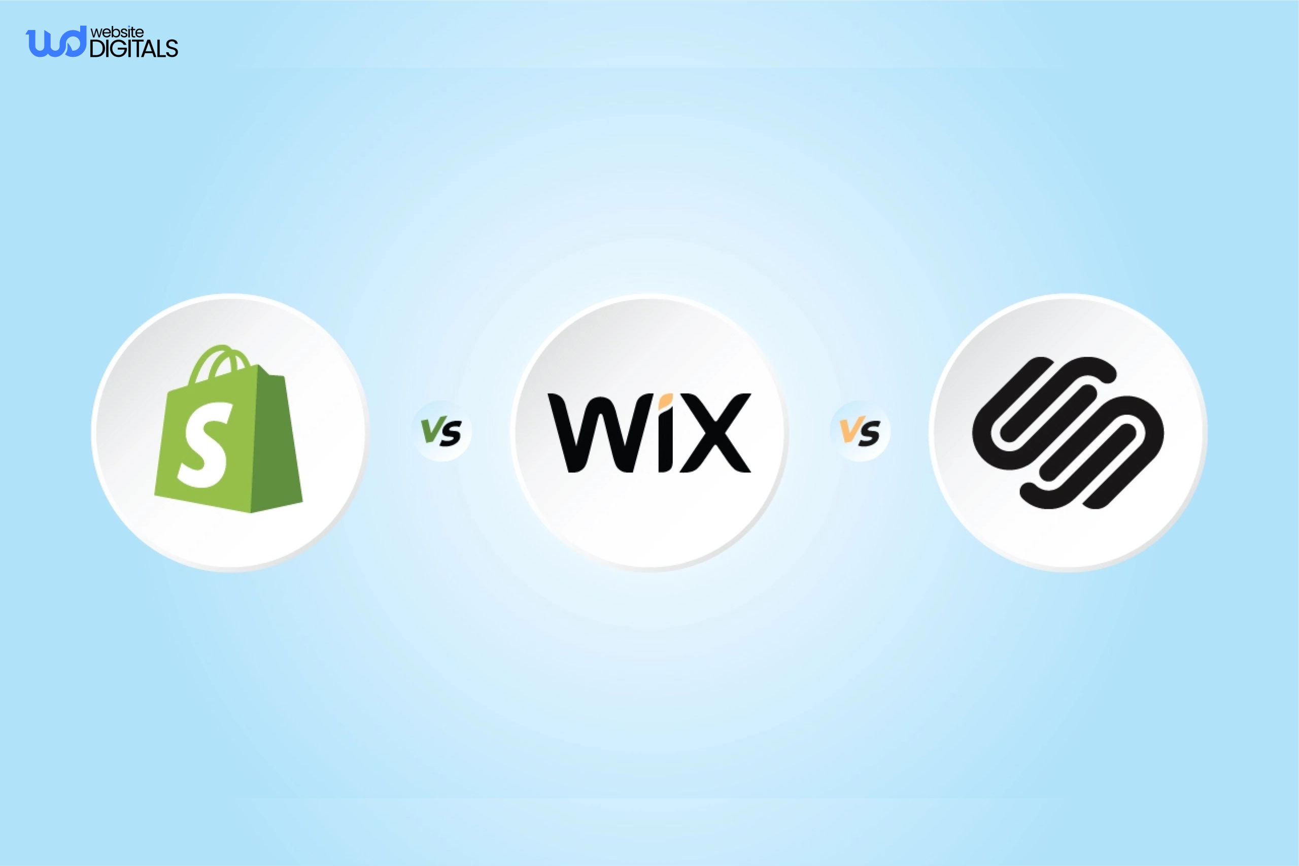 shopify vs wix vs squarespace