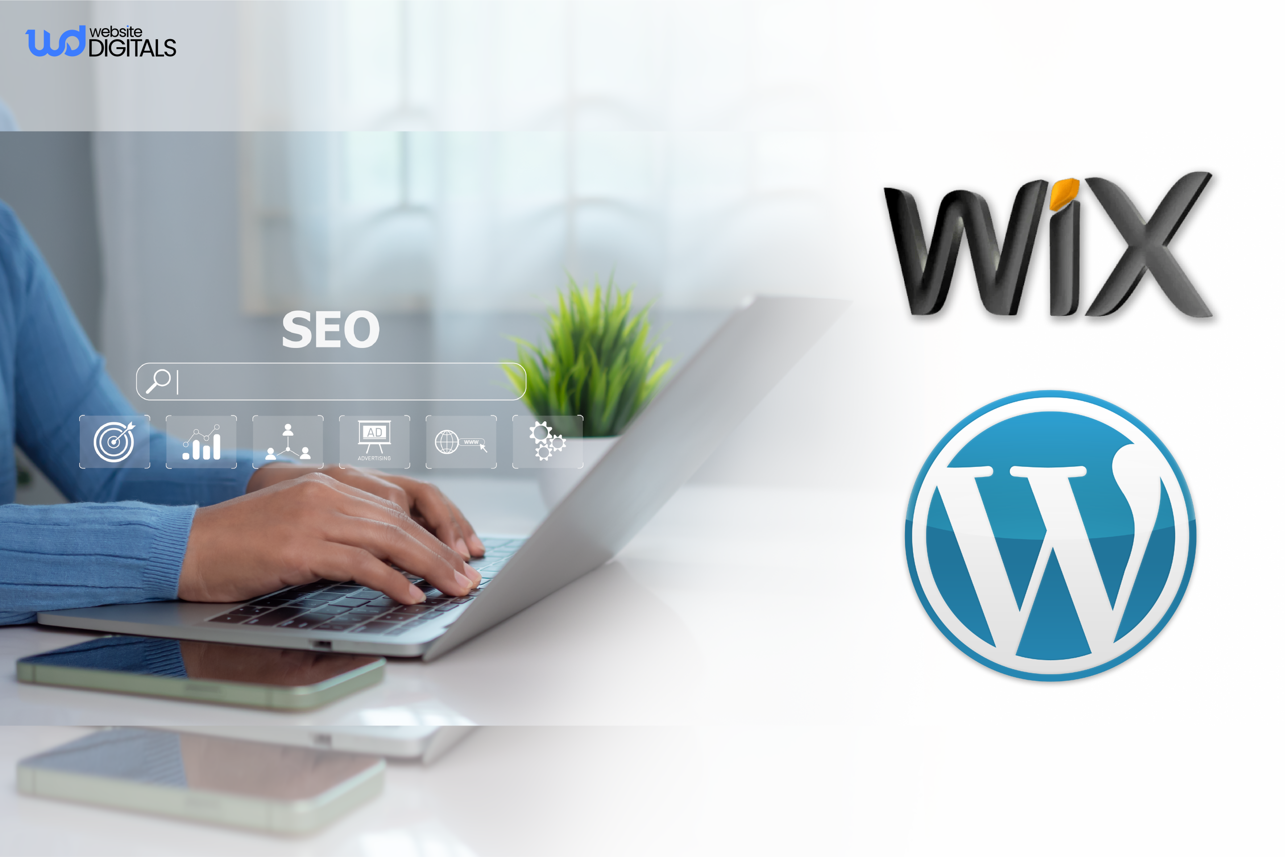 wordpress vs wix seo
