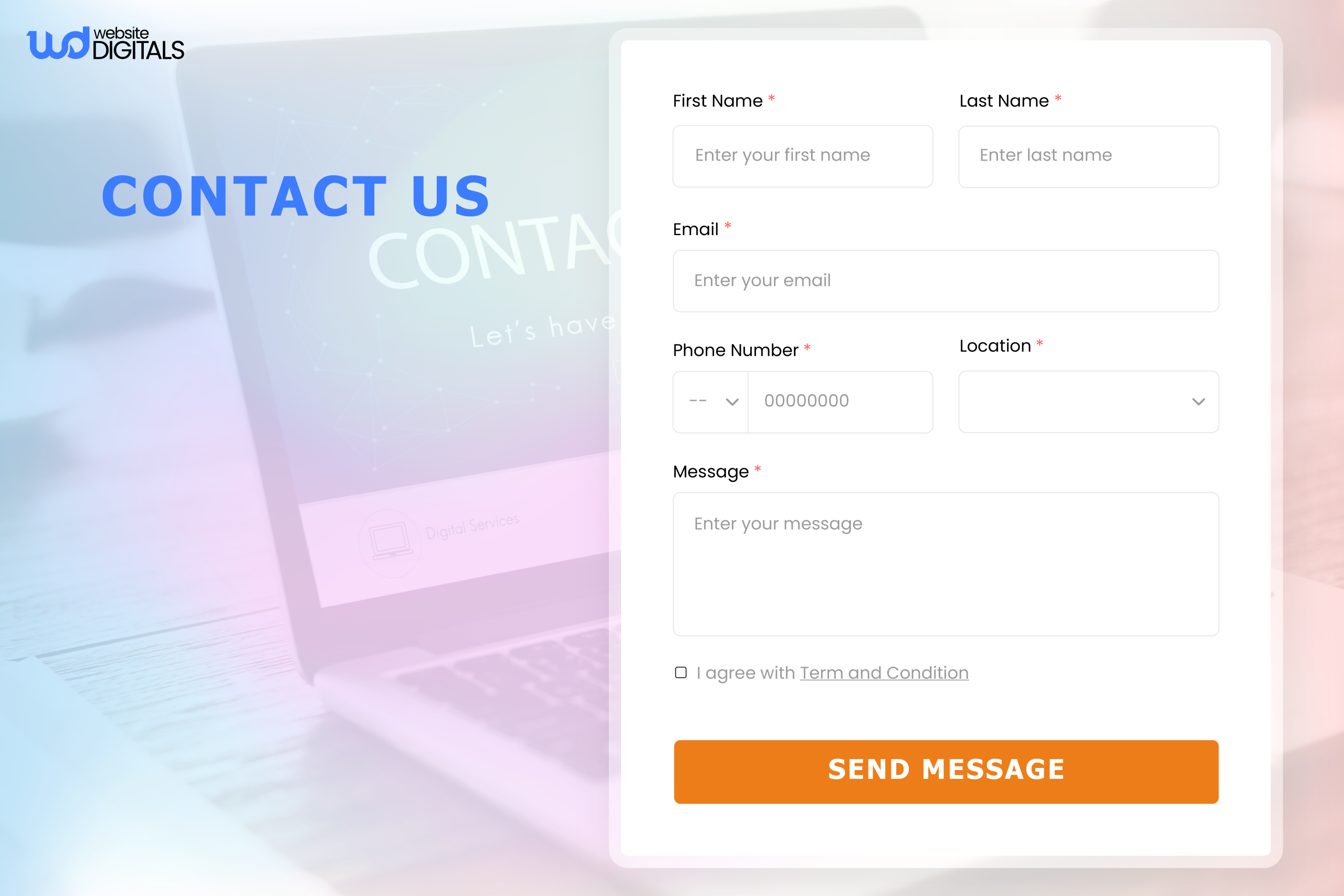 easy booking and contact options