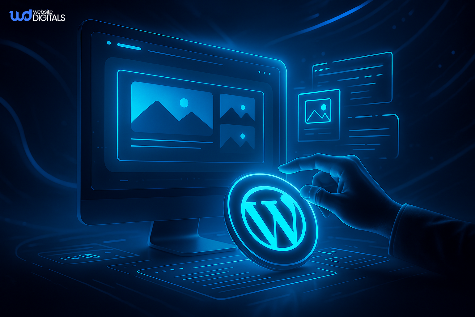 how to design a website in WordPress