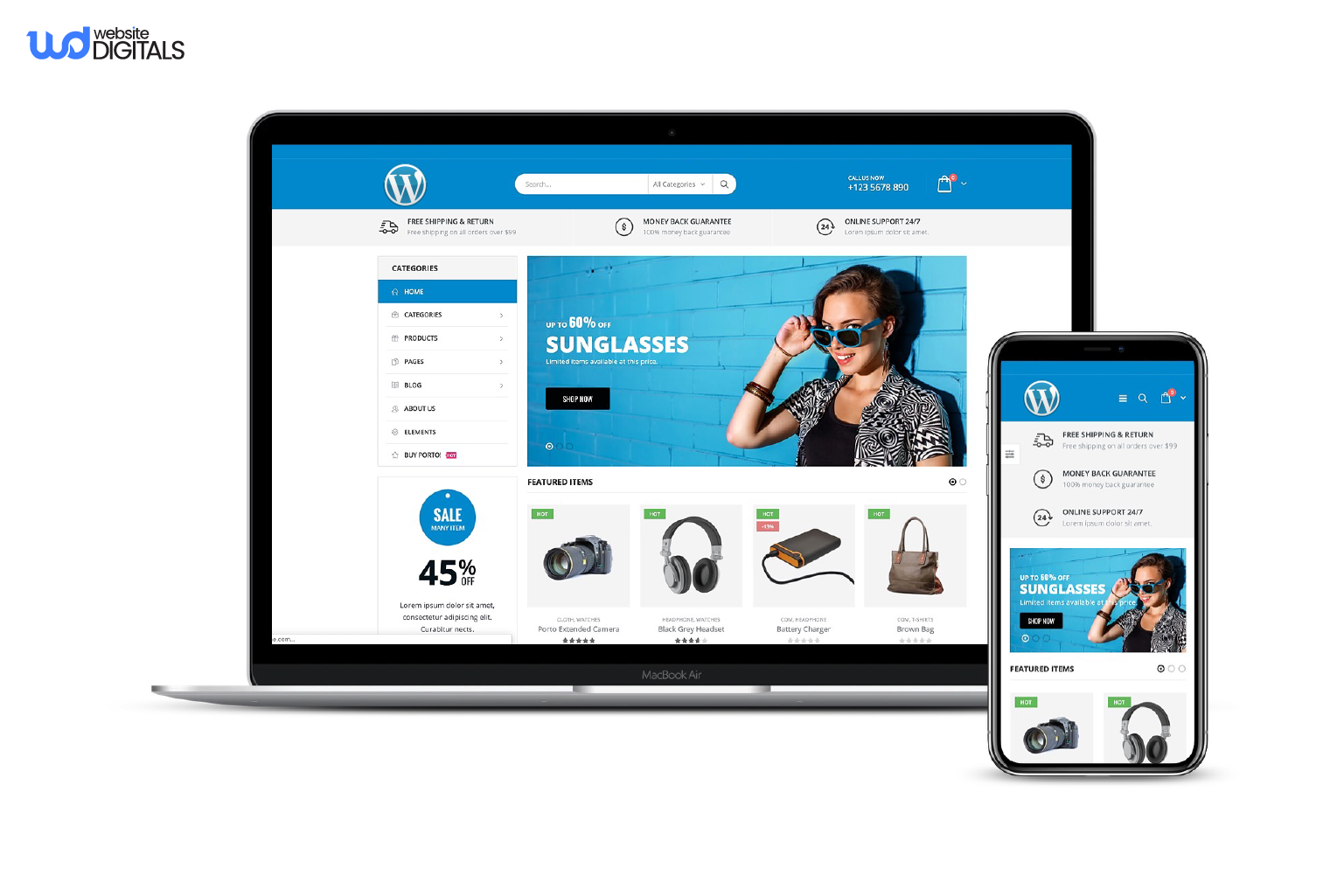 how to develop a website with wordpress for e-commerce store
