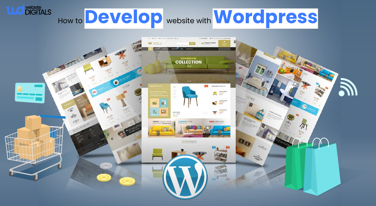 how to develop website with wordpress