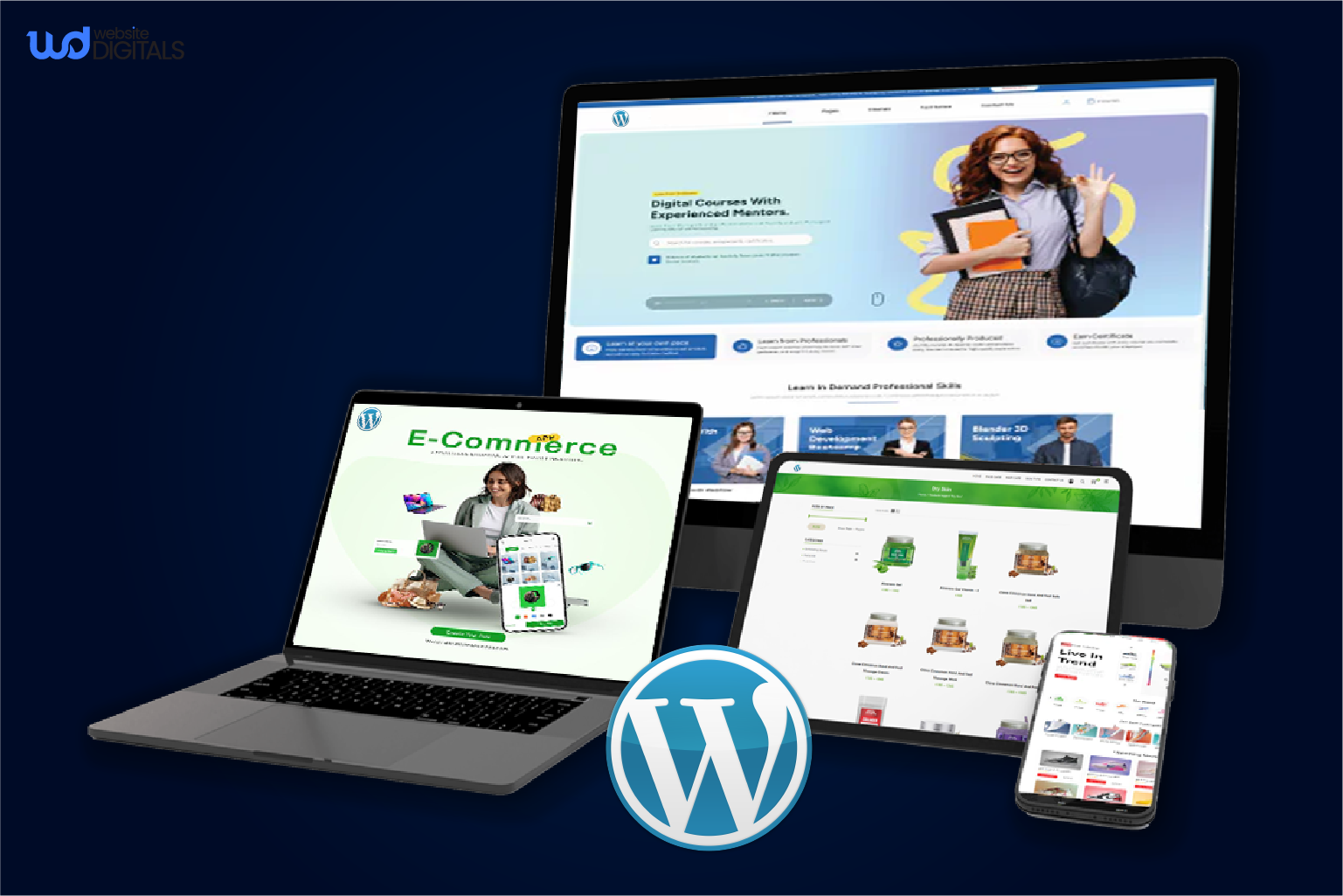 how to make a website on WordPress