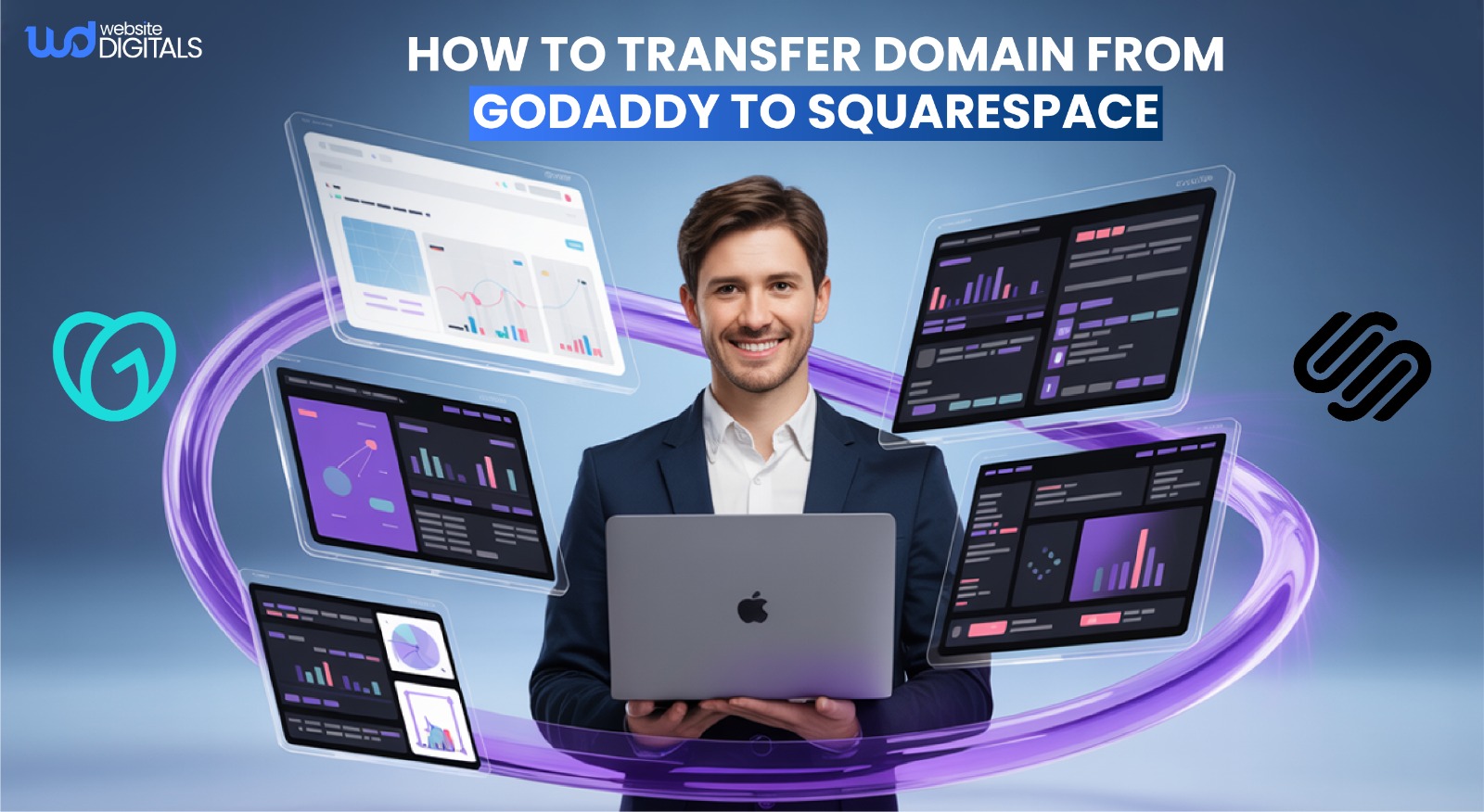 how to transfer domain from godaddy to squarespace
