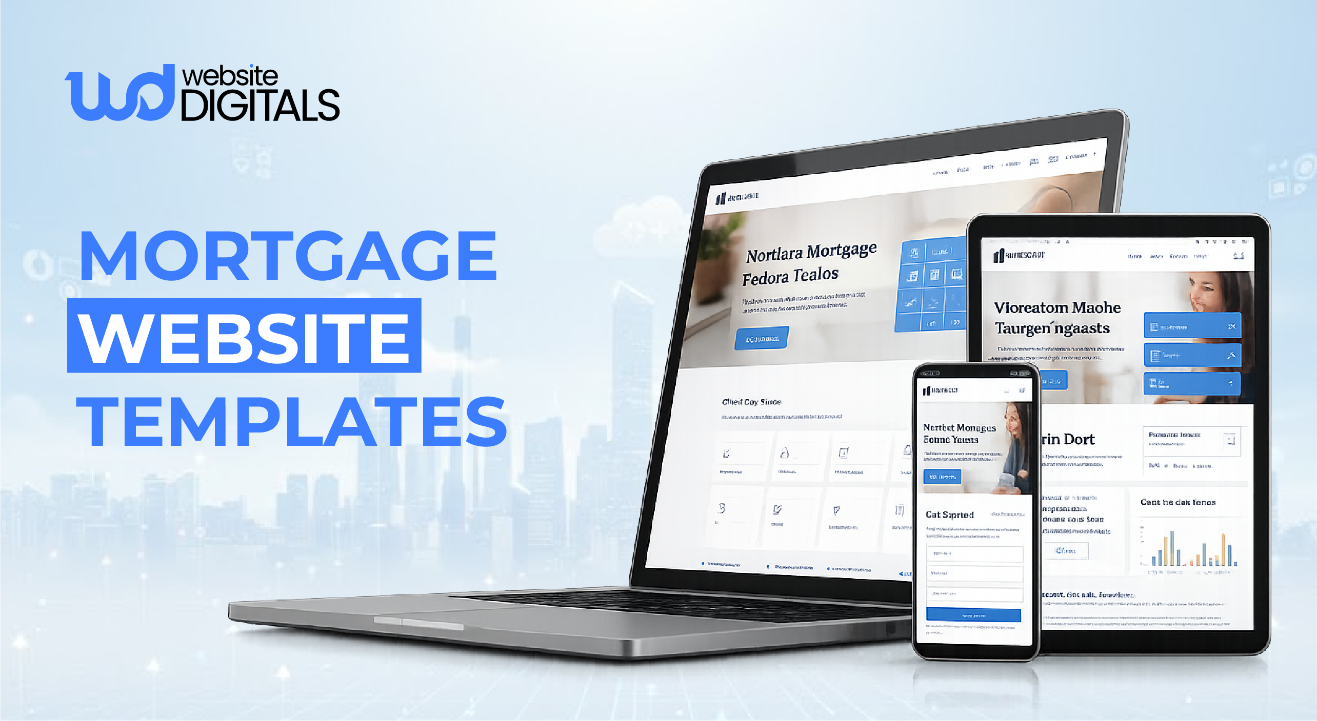 mortgage website templates