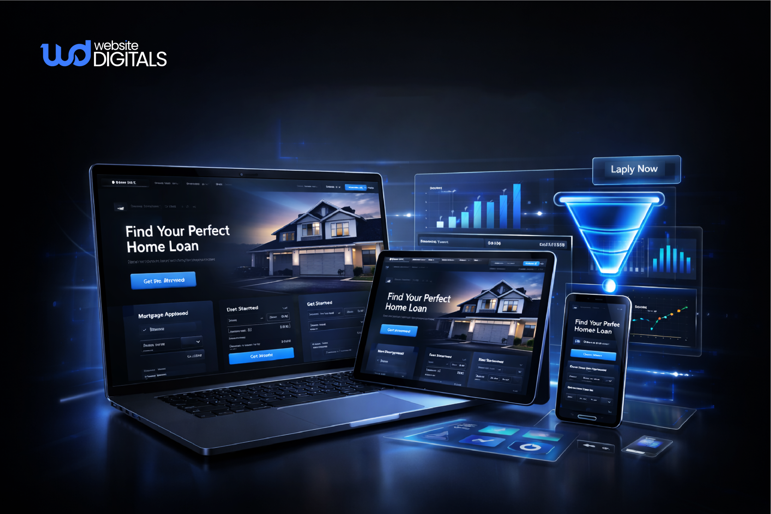 top mortgage website templates