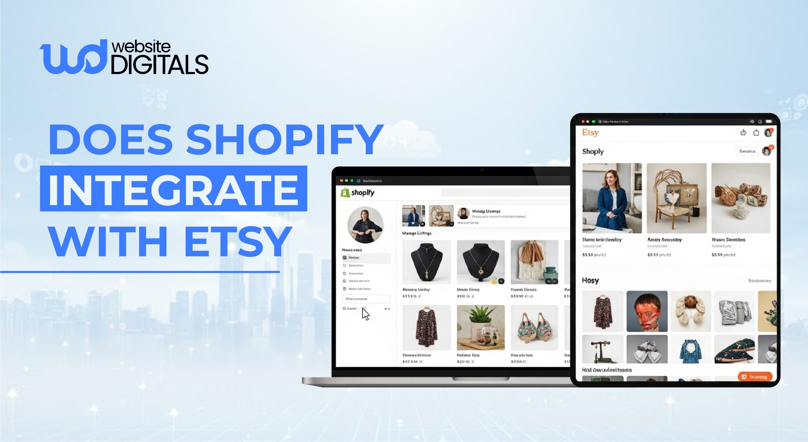 How Does Shopify Integrate With Etsy