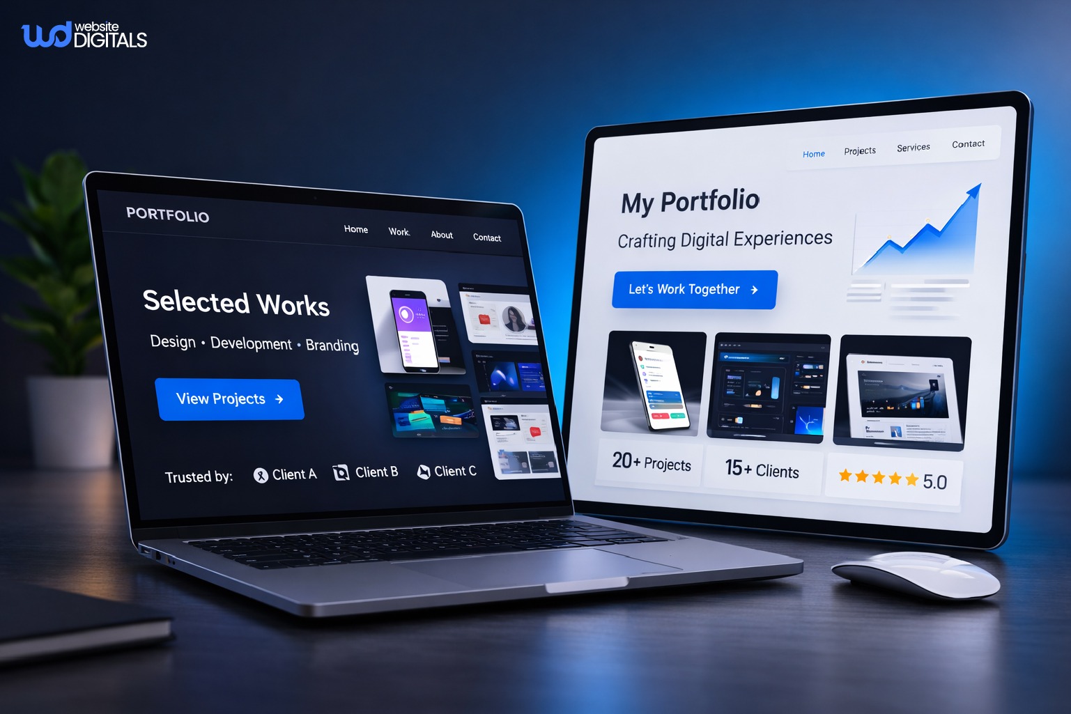 portfolio website creation