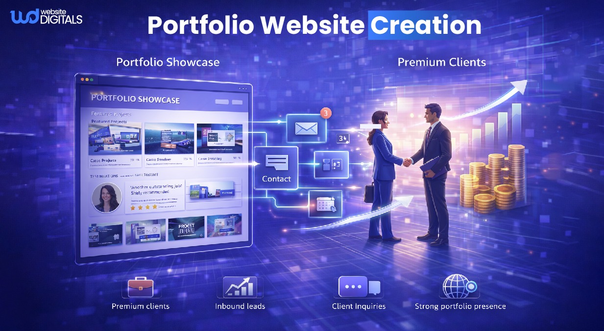 portfolio website creation