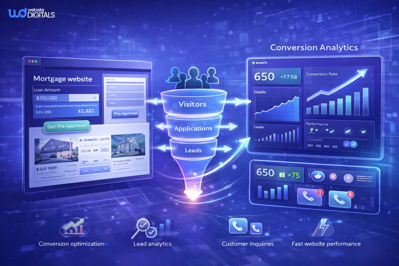 web design for mortgage brokers