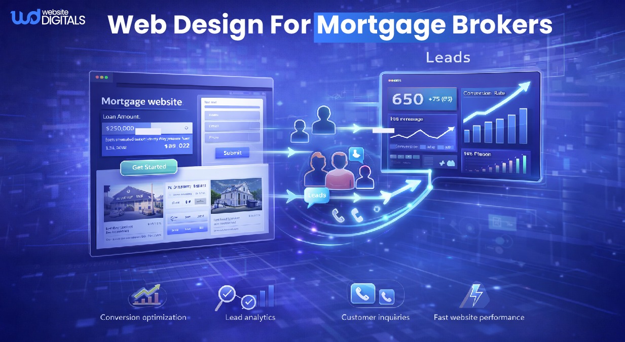web design for mortgage brokers