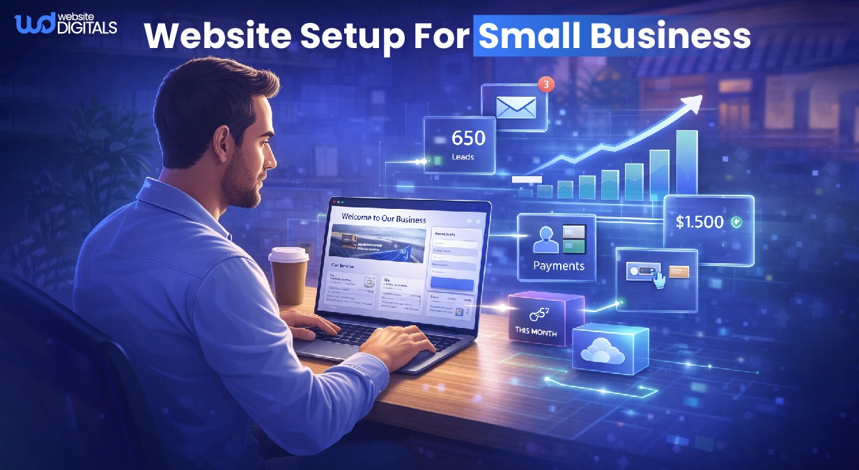 website setup for small business